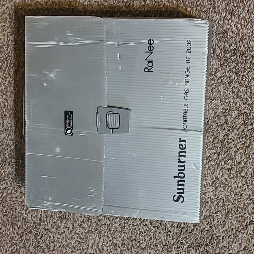 NEW portable gas range stove